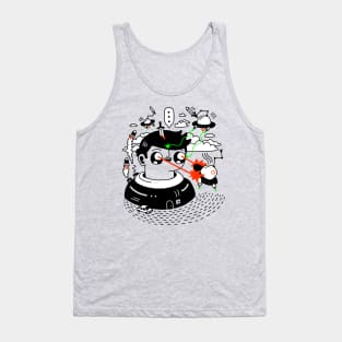 Super Duper Battle Station Tank Top